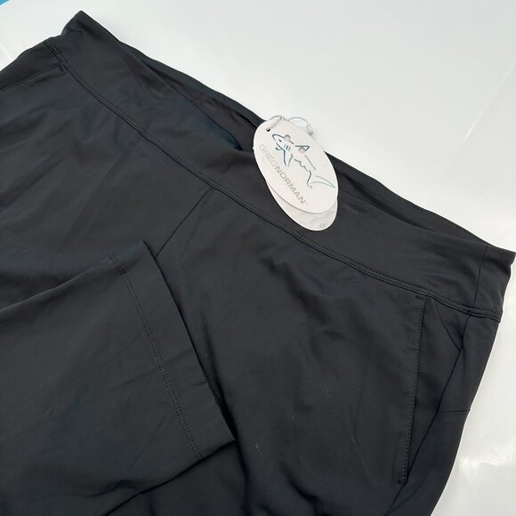Greg Norman Women's Adeline Ankle Pull On Knit Blend‎ Golf Pants, Size XL, Black - Picture 1 of 12